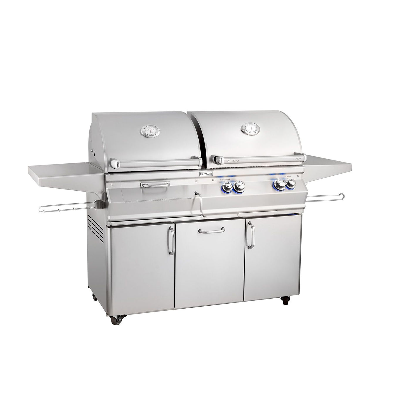 Gas & Charcoal Combo Grills