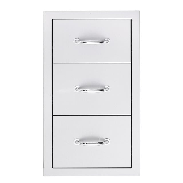 TrueFlame 17-Inch Triple Drawer (TF-DR3-17)