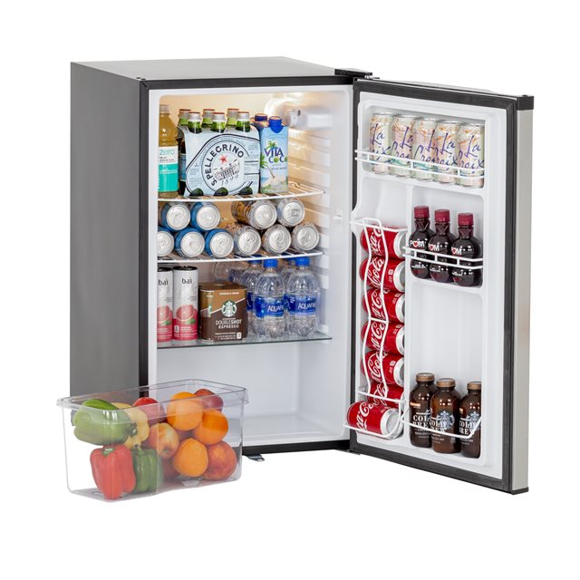 TrueFlame 21-Inch 4.2 Cu. Ft. Compact Refrigerator (TF-RFR-21S/21S-R)