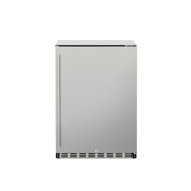 TrueFlame 24-Inch 5.3 Cu. Ft. Deluxe Outdoor Rated Refrigerator (TF-RFR-24D/24D-R)