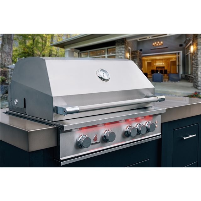 TrueFlame 25-Inch 3-Burner Built-In Gas Grill (TF25-LP/NG)