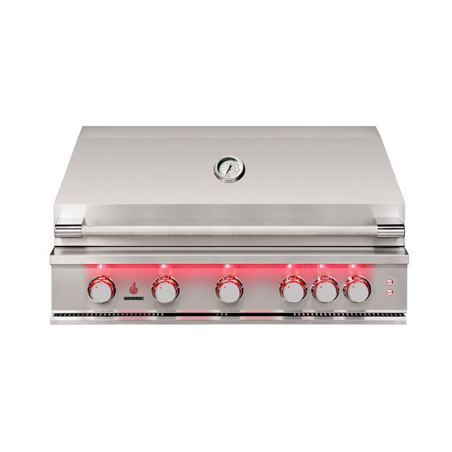 TrueFlame 40-Inch 5-Burner Built-In Gas Grill (TF40-LP/NG)