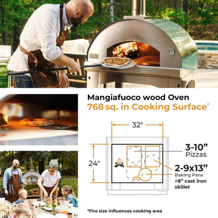 Fontana Mangiafuoco Wood-Fired