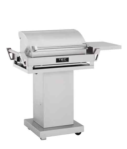 TEC G-Sport Portable Table Top Infrared Gas Grill On Removable Pedestal