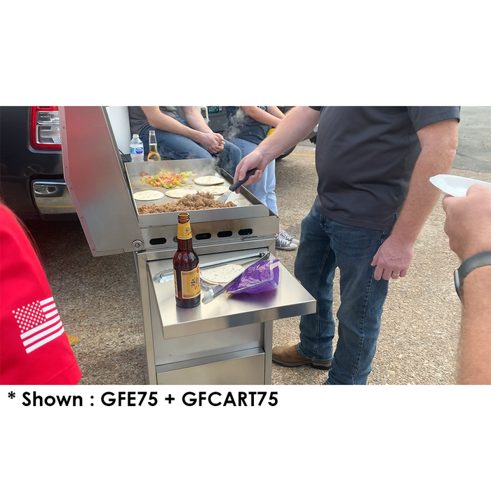 Le Griddle Ranch Hand Freestanding Electric Griddle with Lid