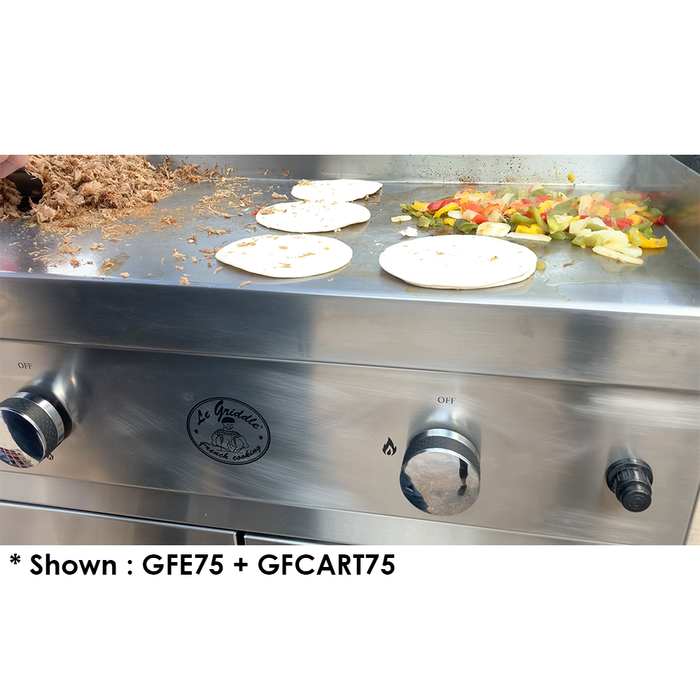 Le Griddle Ranch Hand Freestanding Electric Griddle with Lid