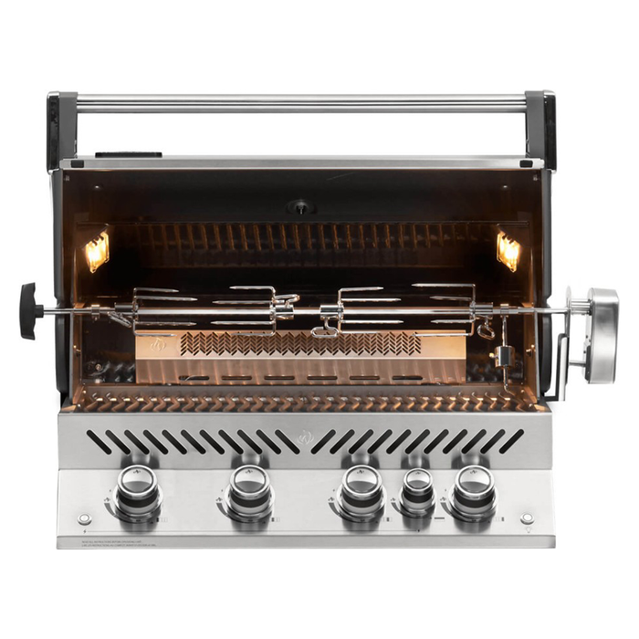 Napoleon Prestige PRO 500 Built-in Grill Head with Infrared Rear Burner - BIPRO500RB