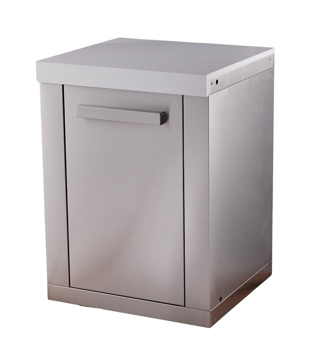 Mont Alpi Extra Storage Cabinet In Stainless Steel For Deluxe And Original Series Outdoor Kitchens - MA-EXT-SS
