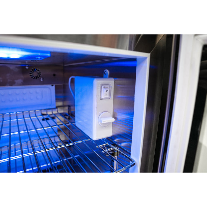 Mont Alpi 400 Deluxe BBQ Grill Island with Beverage Center, Kamado & Extra Drawer Storage - MAi400-DBEVKAMDR