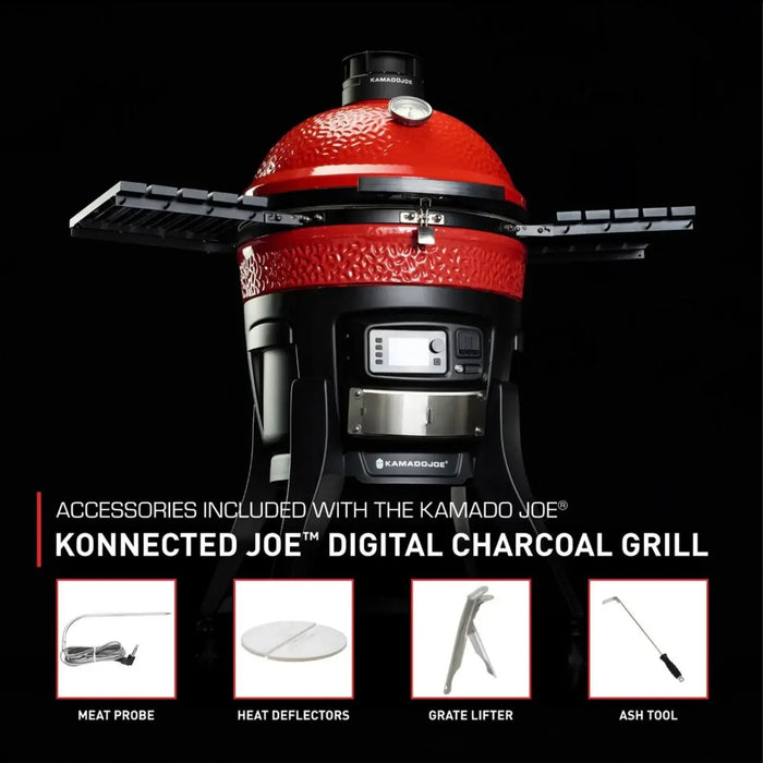 Kamado Joe Konnected Joe Digital 18" Charcoal Kamado Grill - KJ15041123