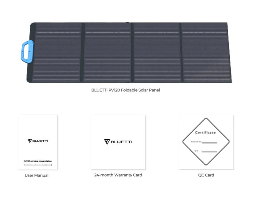 BLUETTI PV120 Solar Panel 120W (3 Pack)