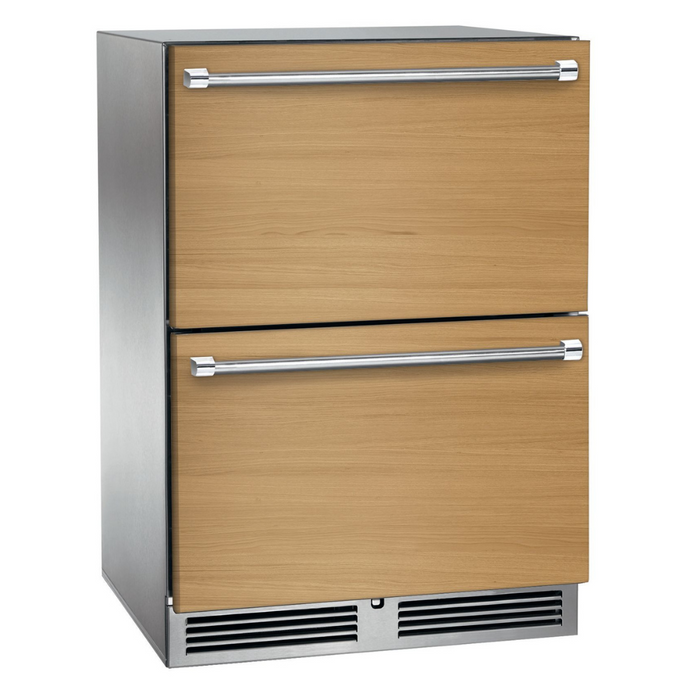 Perlick C-Series 24-Inch Outdoor Undercounter Refrigerator Drawers (HC24RO-4-5/6)