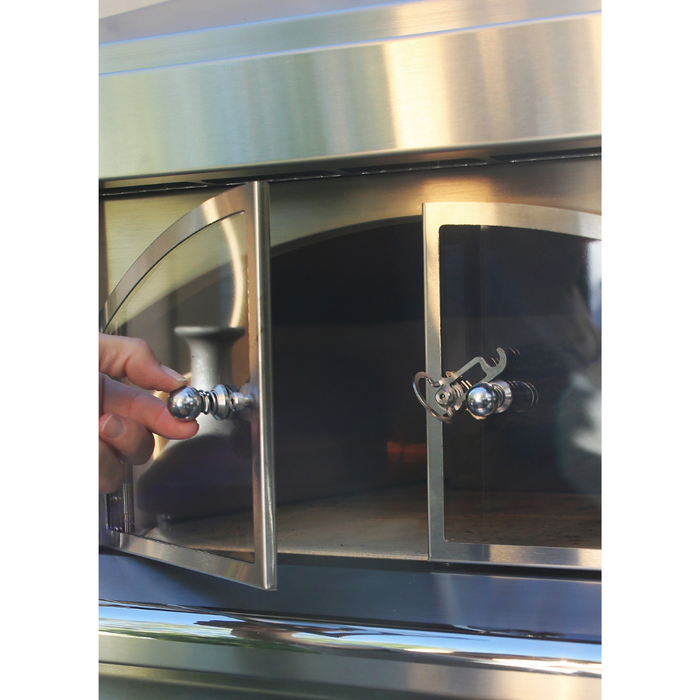 Alfresco 30-Inch Pizza Glass Door Conversion Kit (AXE-PZA-GD KIT)
