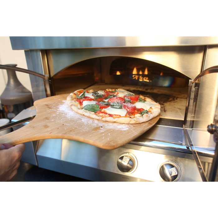 Alfresco 30-Inch Built-In Outdoor Pizza Oven Plus (AXE-PZA-BI-LP/NG)