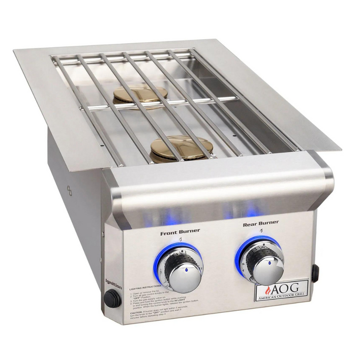 American Outdoor Grill Double Side Burner (3282T/L(P)