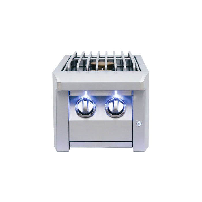 American Renaissance Grill ARG Double Side burner. Natural Gas. - ASBSSB