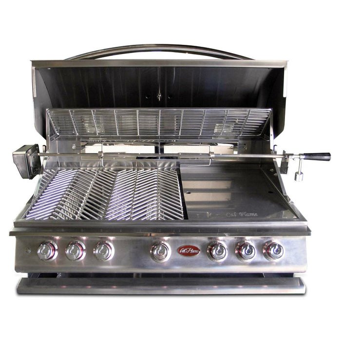Cal Flame P Series 5-Burner Built-In Gas Grill, 40-Inch