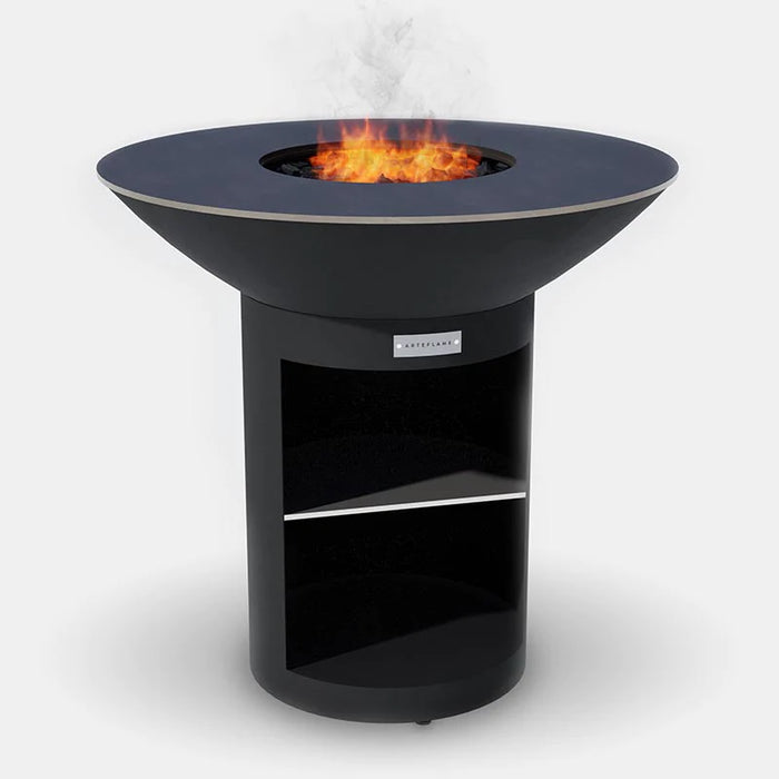 Arteflame Classic 40" Black Label - Tall Round Base