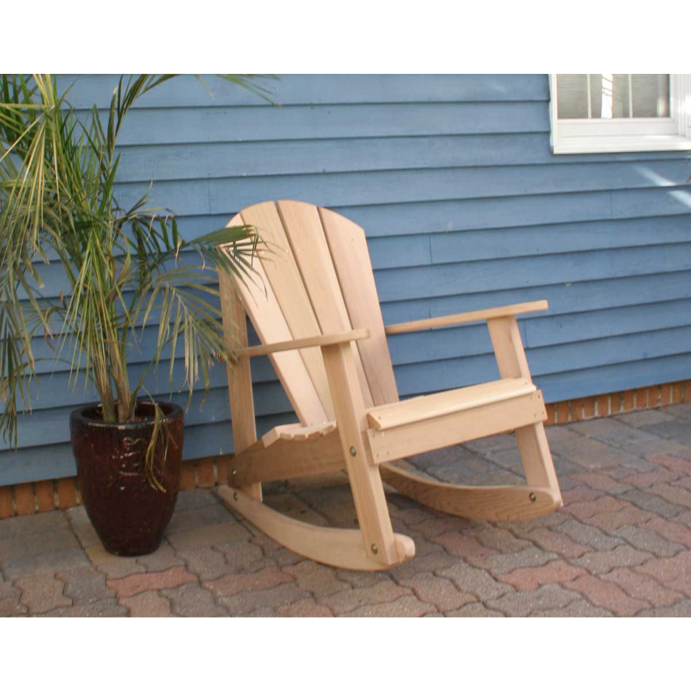 Creekvine Designs Cedar Adirondack Rocking Chair Elite Patio Direct   CreekvineDesignsCedarAdirondackRockingChair 1200x1200 