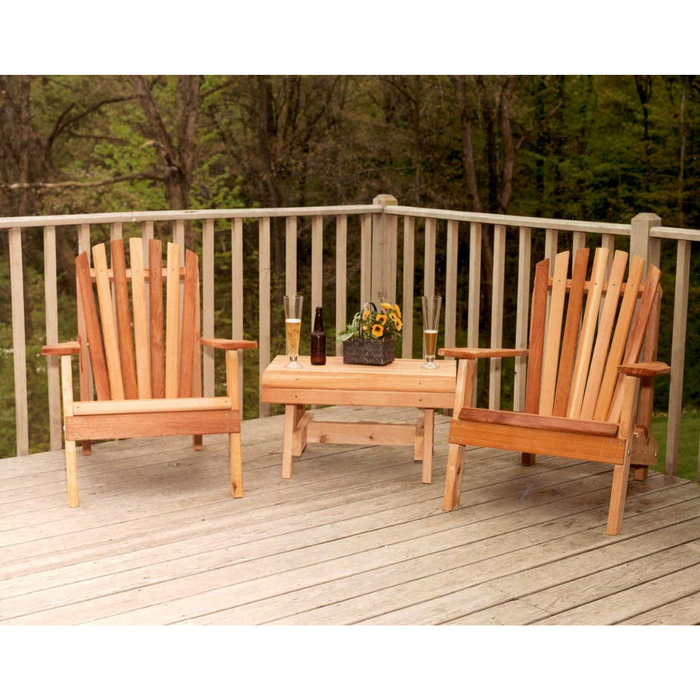Creekvine Designs Cedar American Forest Adirondack Chair Collection