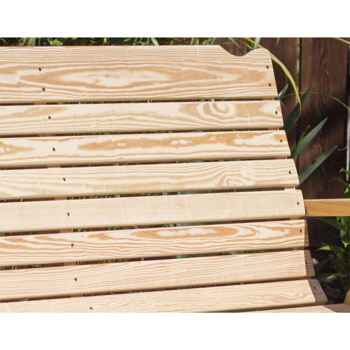 Creekvine Designs Treated Pine Crossback Garden Bench