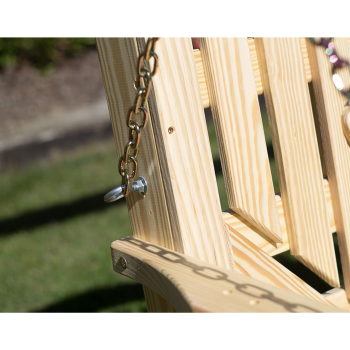 Creekvine Designs Treated Pine Crossback Porch Swing