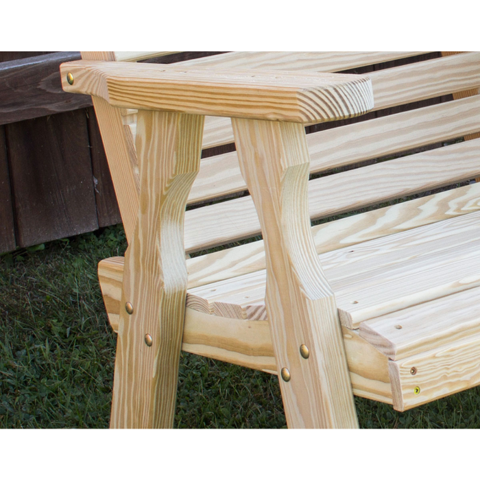 Creekvine Designs Treated Pine Crossback Rocking Chair