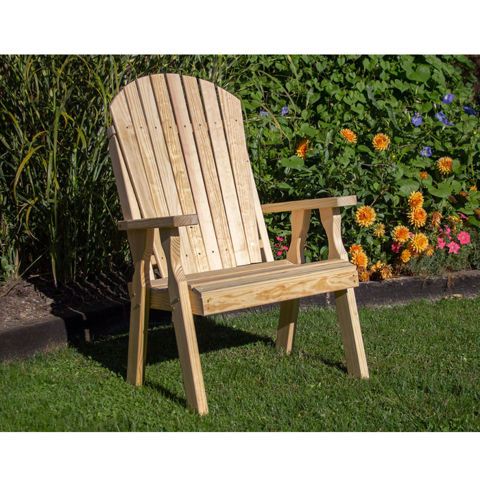 Creekvine Designs Treated Pine Curveback Patio Chair