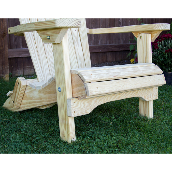 Creekvine Designs Treated Pine Folding Adirondack Chair