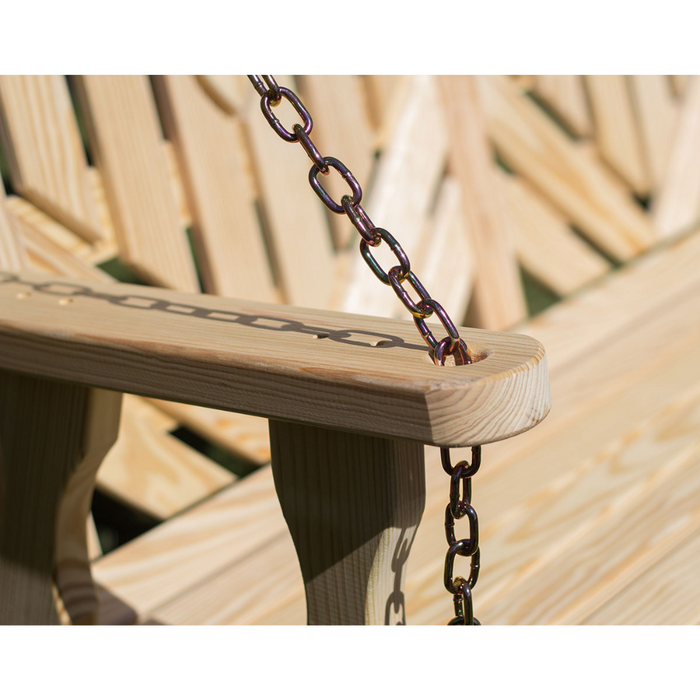 Creekvine Designs Treated Pine Heartback Porch Swing