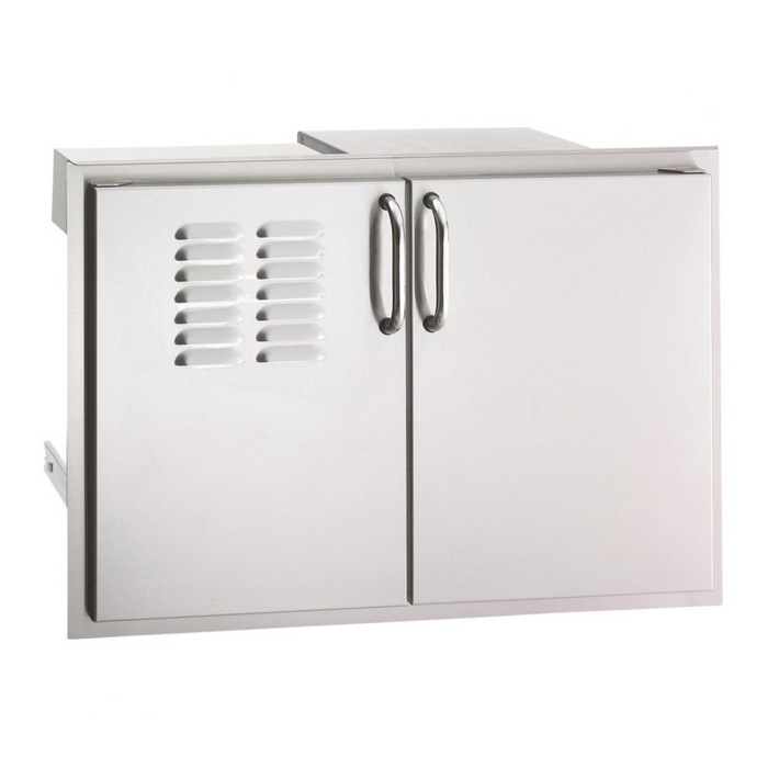 Fire Magic Select Double Doors with Tank Tray & Dual Drawers