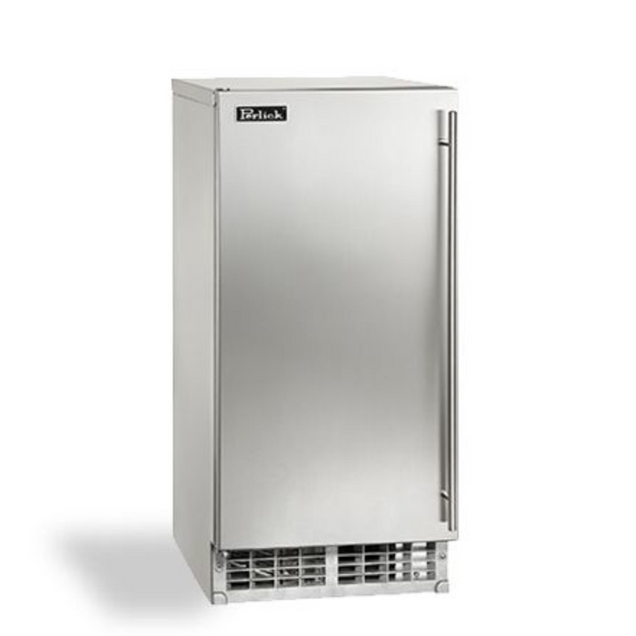 Perlick 15-Inch Indoor/Outdoor Undercounter Clear Ice Maker - ADA Compliant (H50IMS/H50IMW-AD)