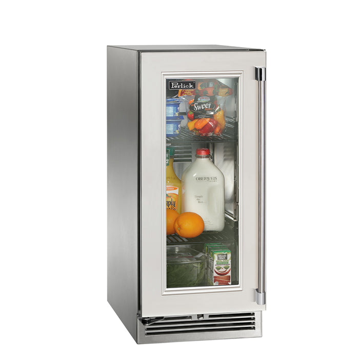 Perlick Signature 15-Inch Outdoor Undercounter Refrigerator (HP15RO-4)