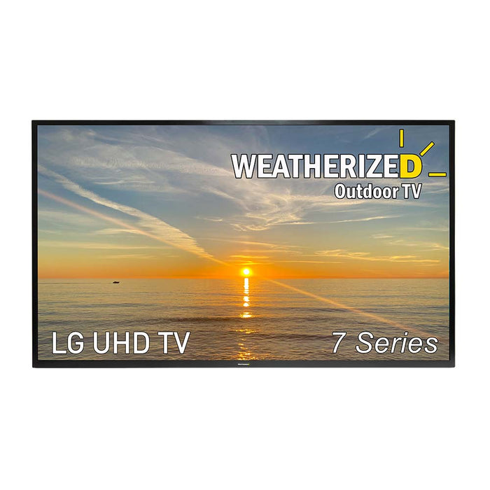 Weatherized TVs Prestige Converted LG 7 Series - Outdoor Patio TV