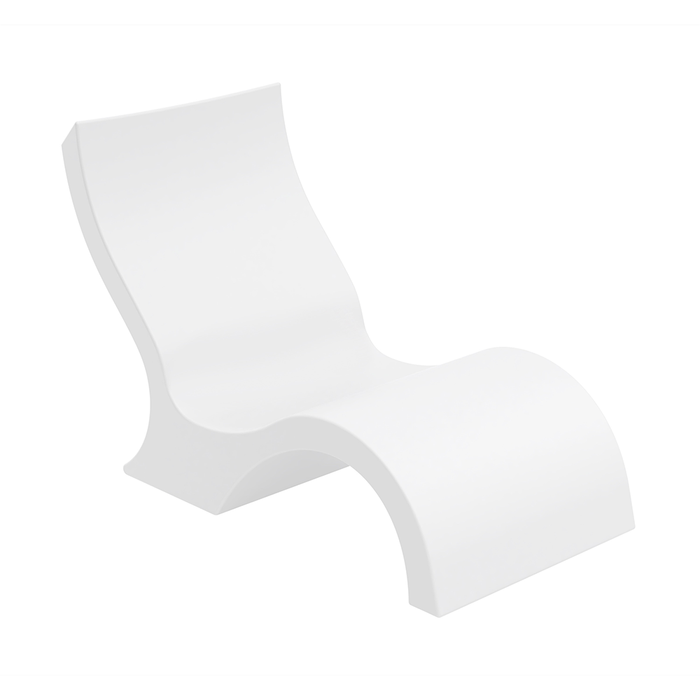 Ledge Lounger Signature Chair - Lowback (LLSGLBCRWH)