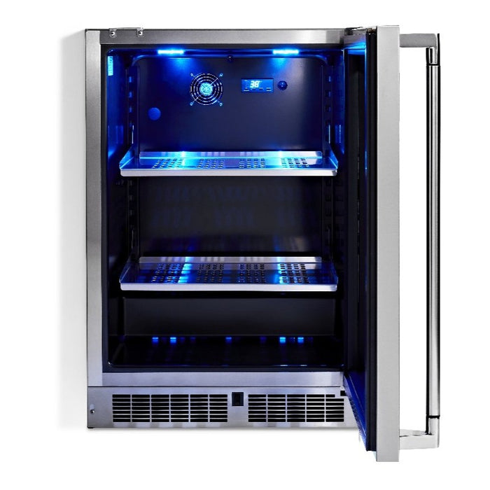 Lynx 24-Inch Outdoor Glass Door Refrigerator