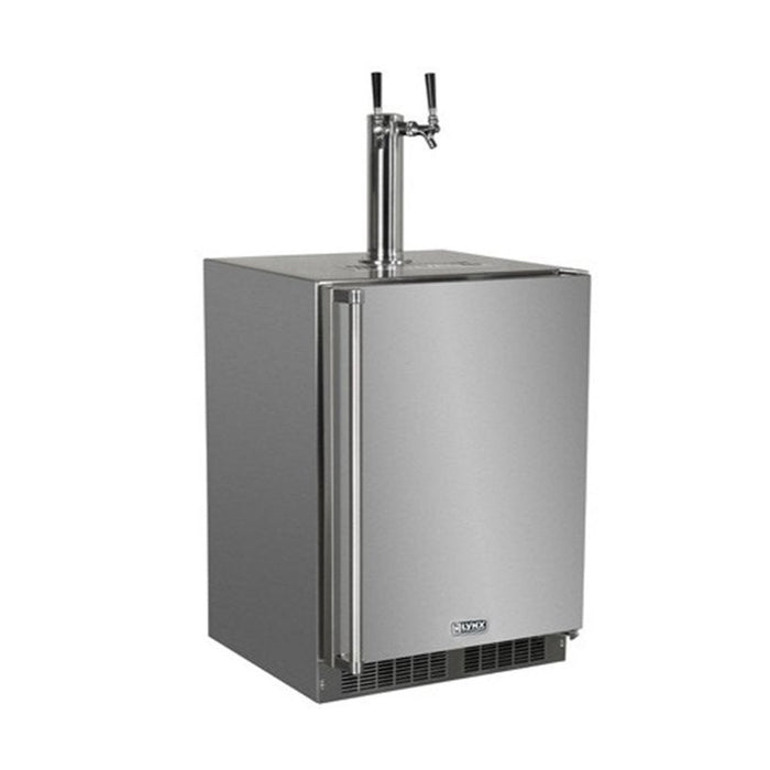Lynx 24-Inch Refrigerator with Keg Option (LN24BFL/R-1)