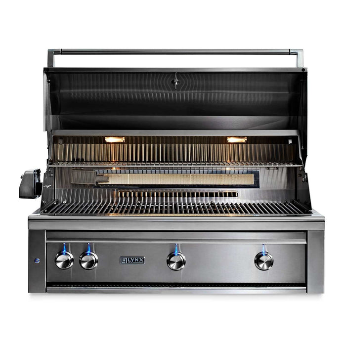 Lynx 42-Inch Built-In Professional Gas Grill with All Ceramic Burners (L42R-3-LP/NG)