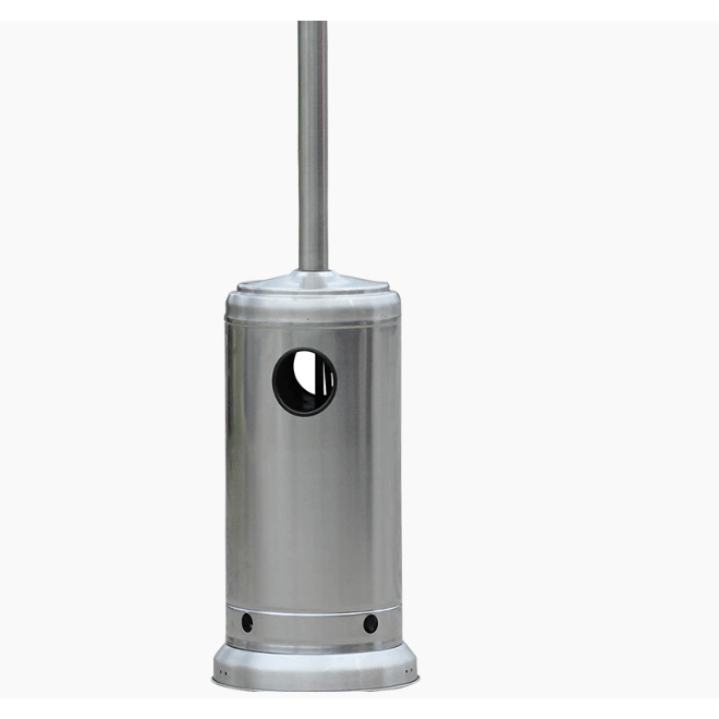 RADtec Real Flame Patio Heater - Stainless Steel