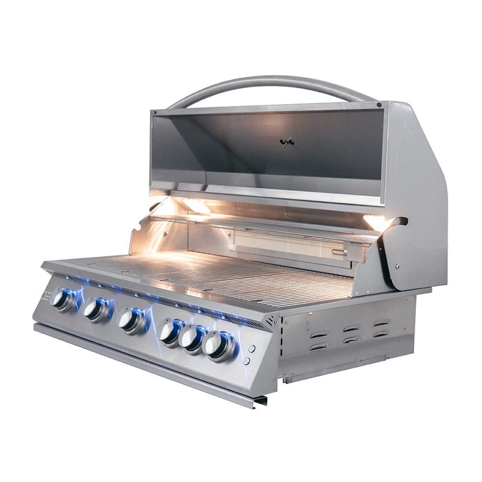 RCS Premier Series 40" Built-In Gas Grill with Rear Infrared Burner