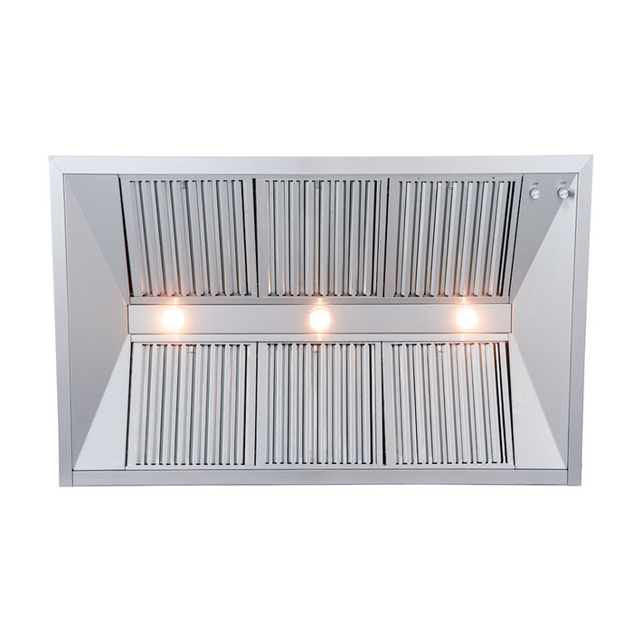 RCS 48-Inch Stainless Steel Vent Hood