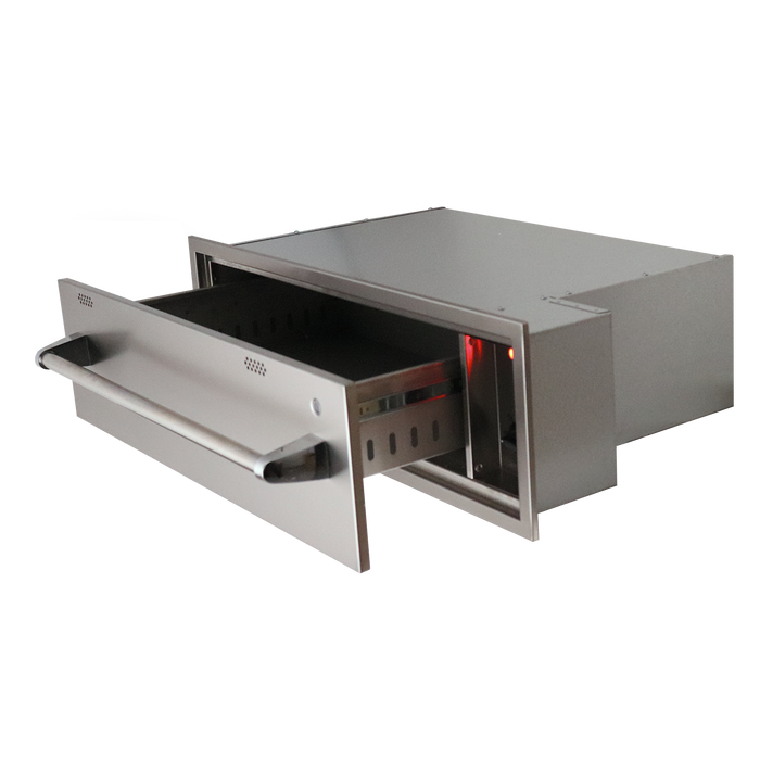 RCS Stainless Steel Outdoor Warming Drawer