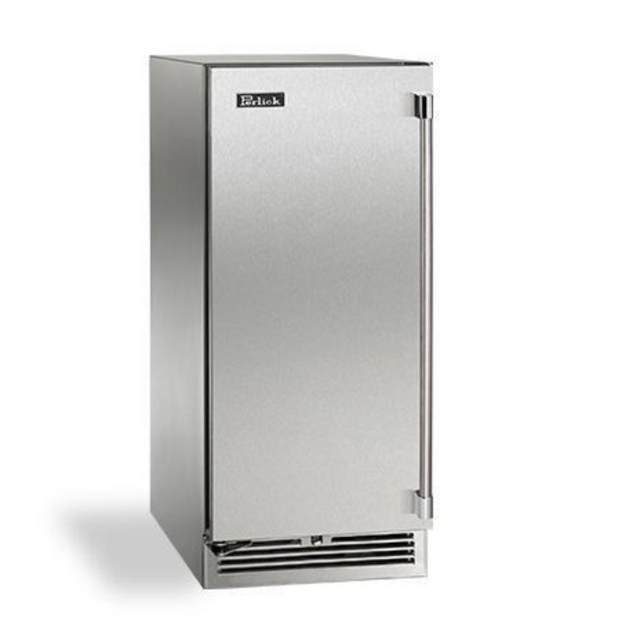 Perlick Signature 15-Inch Indoor/Outdoor Undercounter Clear Ice Maker (H50IMS/H50IMW)