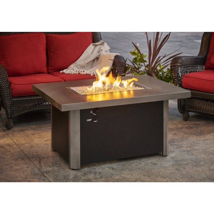 The Outdoor Greatroom Company Caden Rectangular Gas Fire Pit Table (CAD-1224)