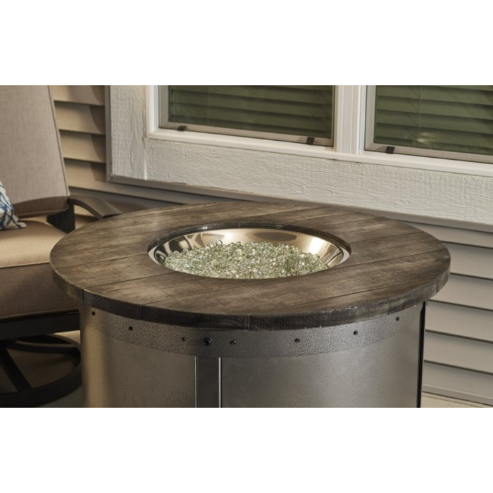 The Outdoor Greatroom Company Edison Round Gas Fire Pit Table (ED-20)