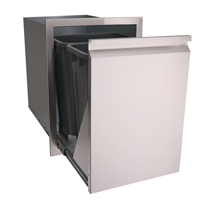 RCS Valiant Stainless Steel Fully Enclosed Trash Drawer