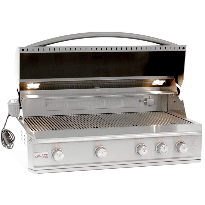 Blaze Professional LUX 44-Inch 4-Burner Built-In Gas Grill with Rear Infrared Burner (BLZ-4PRO-LP/NG)