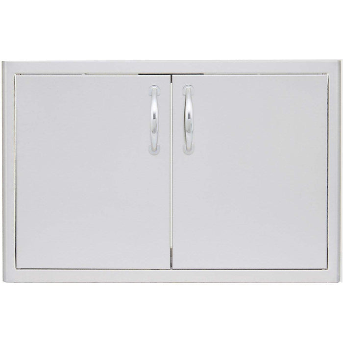 Blaze 32-Inch Stainless Steel Double Access Door with Paper Towel Holder (BLZ-AD32-R)