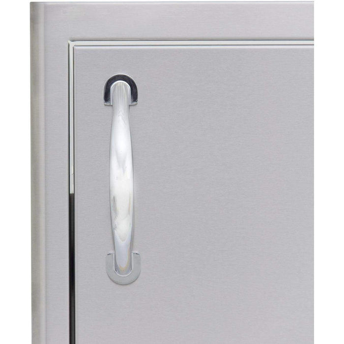 Blaze 32-Inch Stainless Steel Double Access Door with Paper Towel Holder (BLZ-AD32-R)
