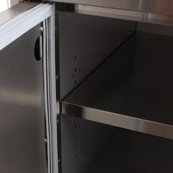 Blaze 32 Inch Sealed Stainless Steel Dry Storage Pantry with Shelf (BLZ-DRY-STG)